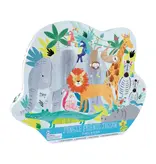 Floss and Rock 40pc Jigsaw in Shaped Box - Jungle