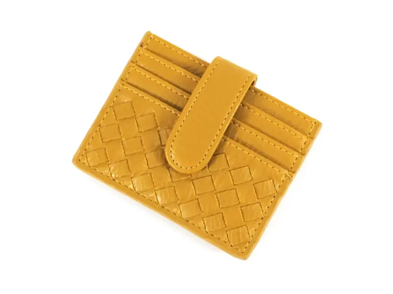 pretty persuasions Credit Card Holder Mustard
