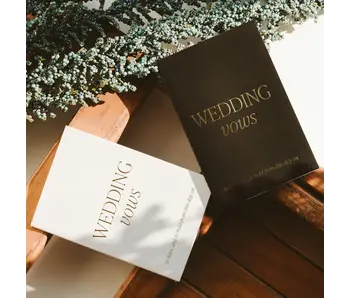 Wedding Vows Booklet Set