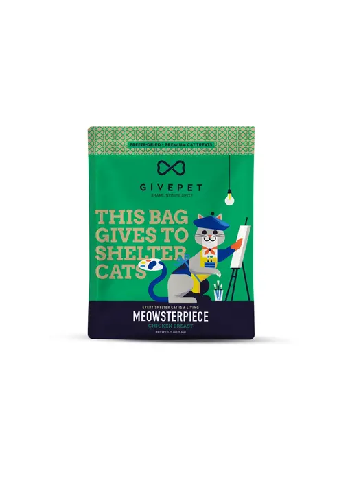 GivePet Meowsterpiece Freeze Dried Cat Treats