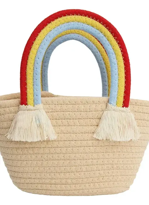 Woven Rainbow Bag