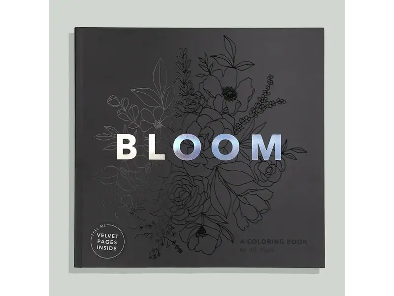 Paige Tate & Co Bloom: Adult Coloring Book with Bonus Velvet Pages