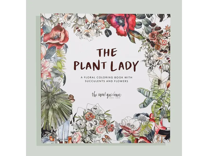 Paige Tate & Co The Plant Lady: A Floral Coloring Book