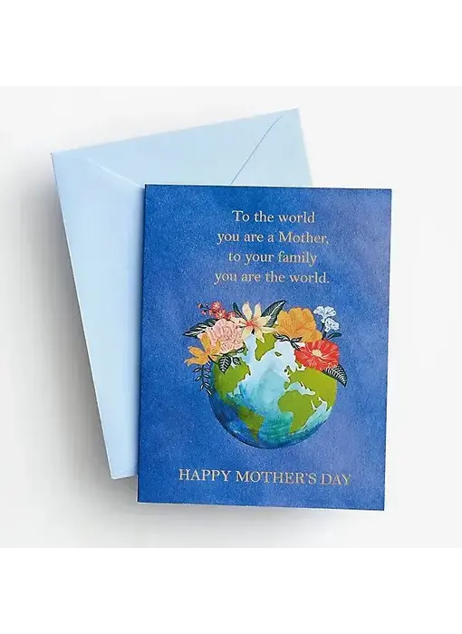 Floral World Mother's Day Card