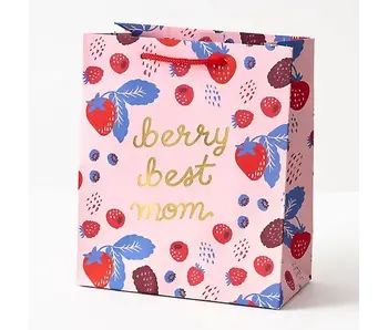 Berry Best Mom Medium Gift Bag