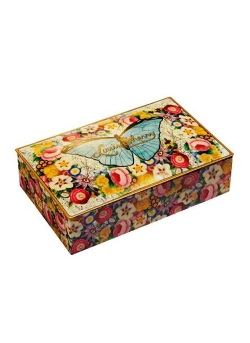 John Derian Butterfly 12 Piece Chocolate Truffles Tin