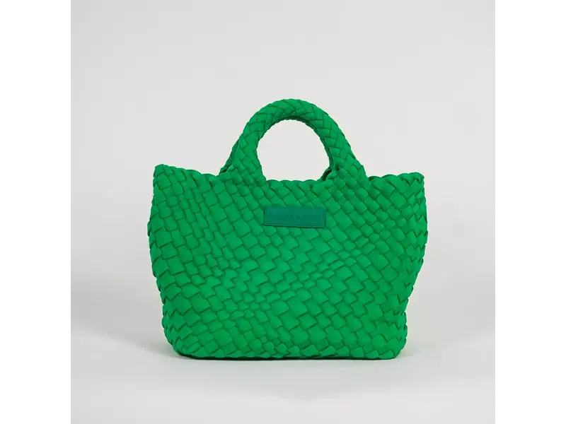 Parker & Hyde Kelly Green Woven Mini Tote