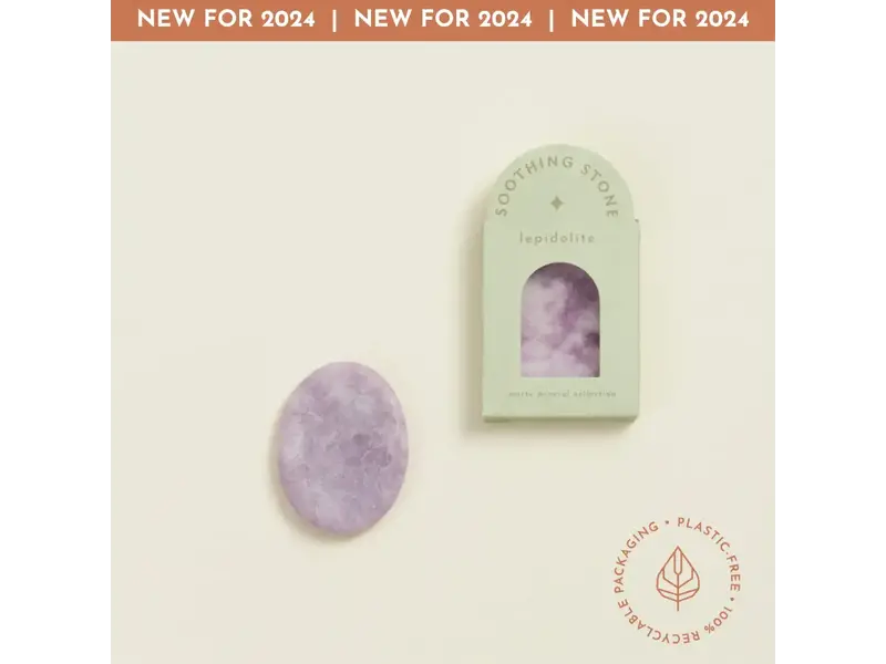 Geo Central Lepidolite Soothing Stone