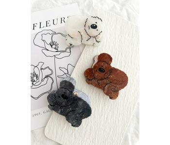 Acetate Koala Hair Clips - Adios