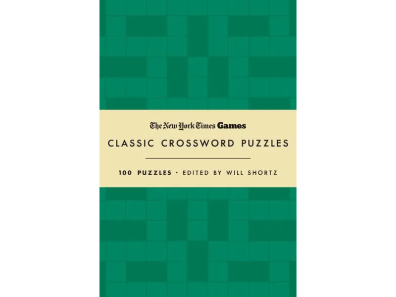Macmillan Publishing New York Times Games Classic Crossword Puzzles (Forest Green)