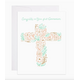 Pink First Communion Card