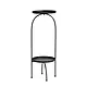 Metal Table/Plant Stand, Black