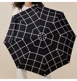 Origional Duckhead Black Grid Compact Umbrella