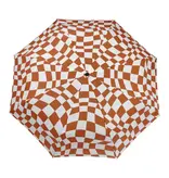 Origional Duckhead Peanut Butter Checkers Compact Umbrella
