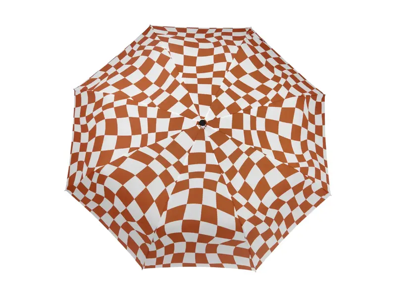 Origional Duckhead Peanut Butter Checkers Compact Umbrella