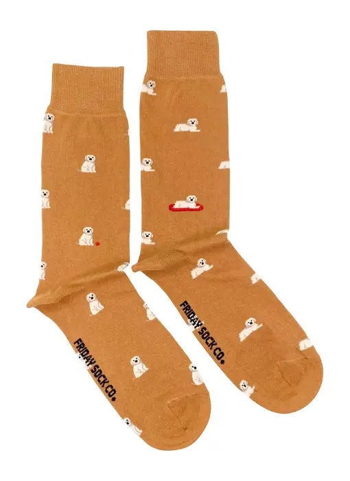 Men's Socks | Tiny Golden Dogs