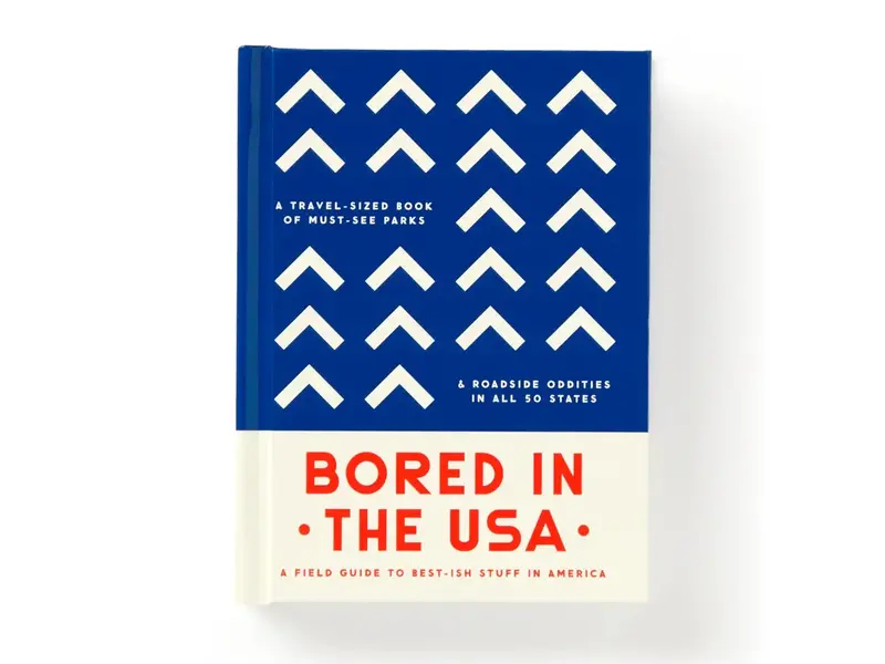 Chronicle Books Bored In The USA - Travel Guide Book