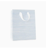 Sugar Paper Blue Painted Stripe Gift Bag