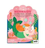 Chronicle Books Coloring Book with Stickers Mermaids