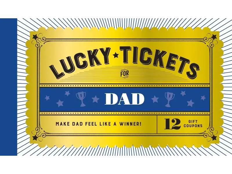 Chronicle Books Lucky Tickets for Dad