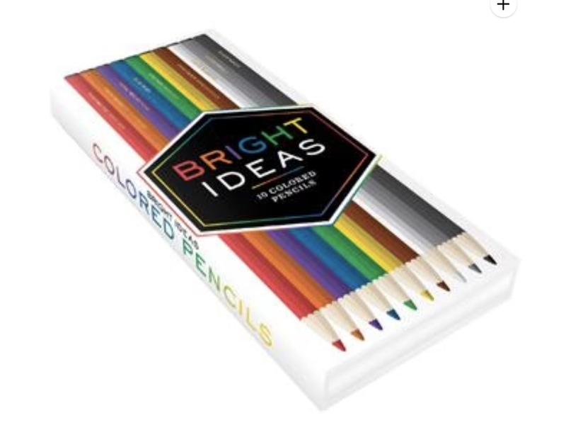 Chronicle Books Bright Ideas Colored Pencils