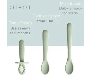Multi Stage Spoon Set For Baby - Pine