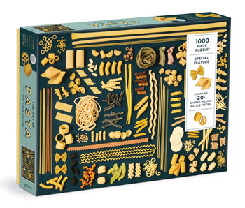 The Art of Pasta 1000 Piece Puzzle with Shaped Pieces