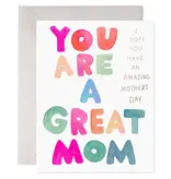 Efrances A Great Mom | Mother's Day Greeting Card