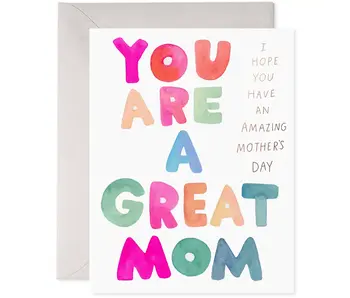 A Great Mom | Mother's Day Greeting Card