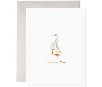 I Love You Mom Card | Mother's Day Greeting Card