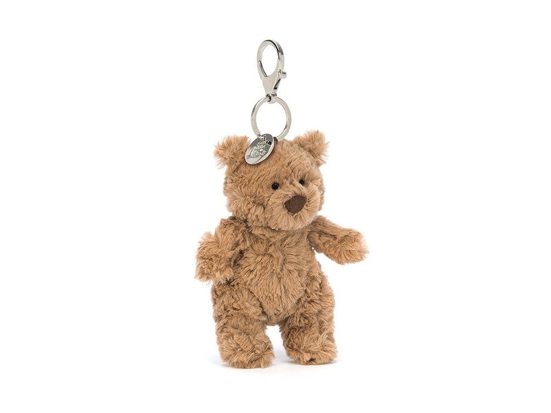 JellyCat Inc Bartholomew Bear Bag Charm