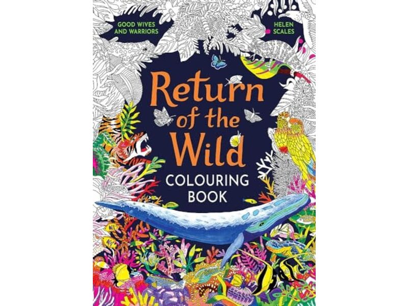 Chronicle Books Return of the Wild Colouring Book