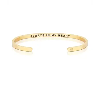 Always in My Heart Bracelet - Yellow Gold