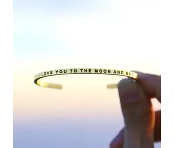 To the Moon and Back Bracelet - Yellow Gold