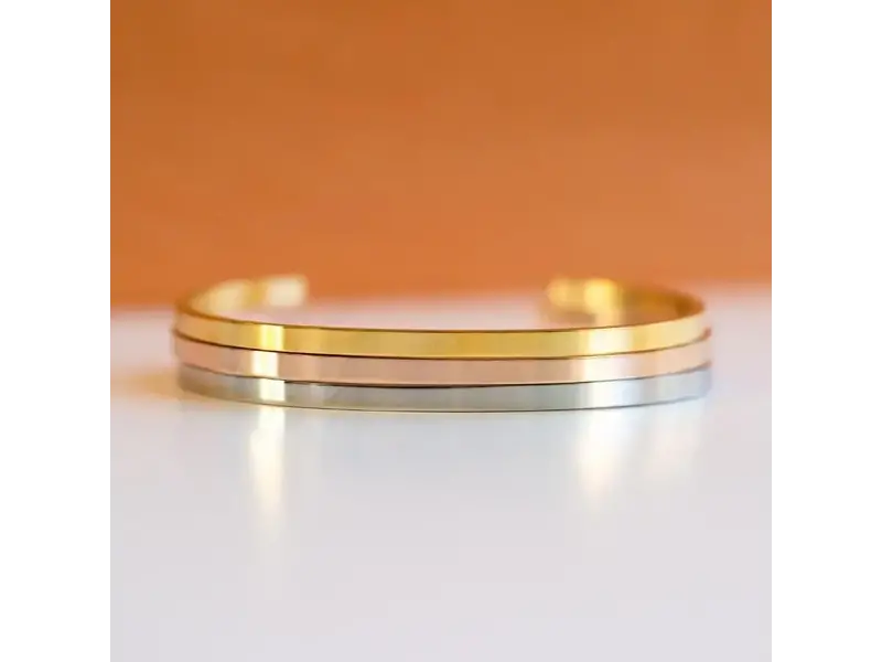 MantraBand You Make the World A Better Place Bracelet - Yellow Gold