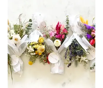 Classic Dried Flower Mini Bouquet - Seasonal Designer's Choice