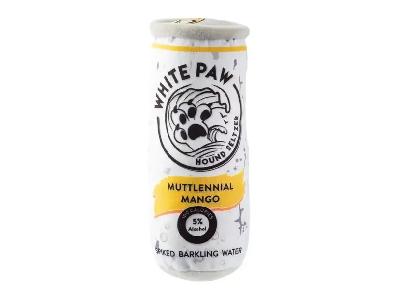 Haute Diggity Dog White Paw - Muttlennial Mango Dog Toy