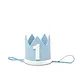 Baby Blue Felt Crown | 1 Year