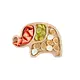 Elephant Three Section Suction Cup Plate & Spoon Set (non-toxic)
