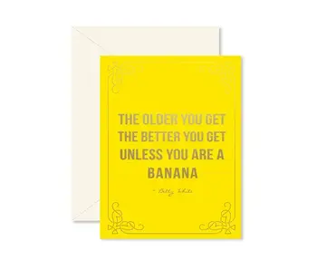 Birthday Banana Greeting Card