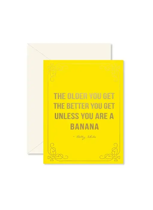 Birthday Banana Greeting Card