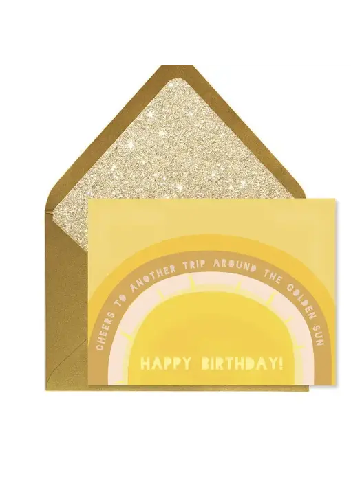 Birthday Sun Greeting Card