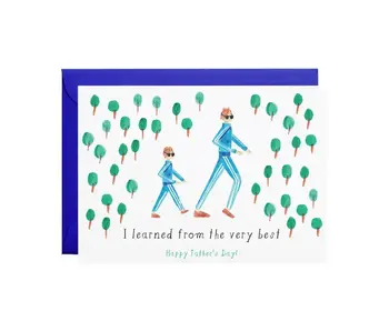 Like Father, Like Son Card