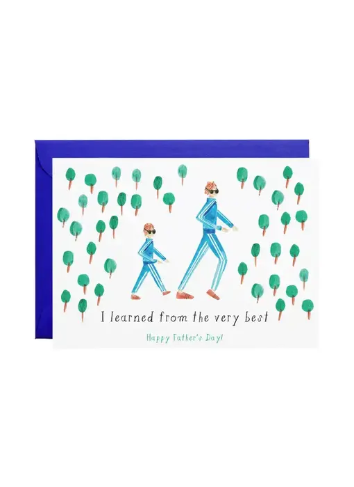 Like Father, Like Son Card
