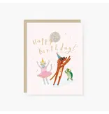 2021 Co. Disco Ball Party Animals Kids Birthday Card