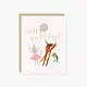 Disco Ball Party Animals Kids Birthday Card