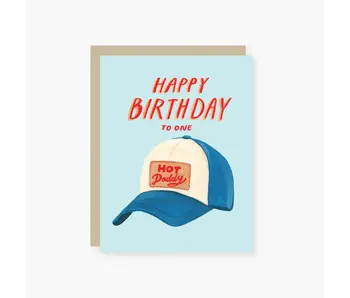 Hot Daddy Birthday Card