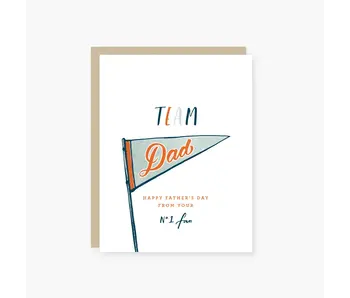 Team Dad Father's Day Card