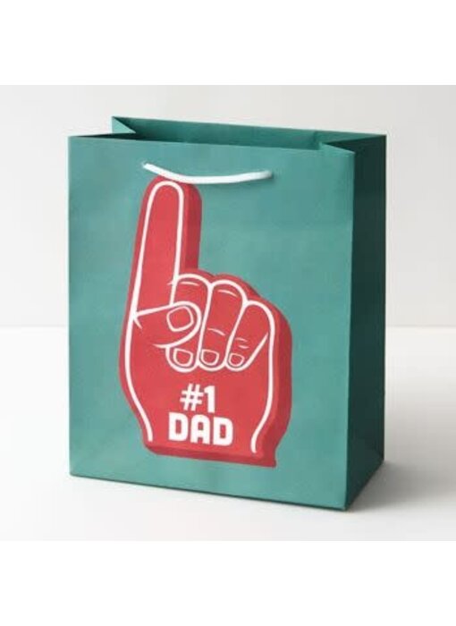 #1 Dad Foam Finger Gift Bag