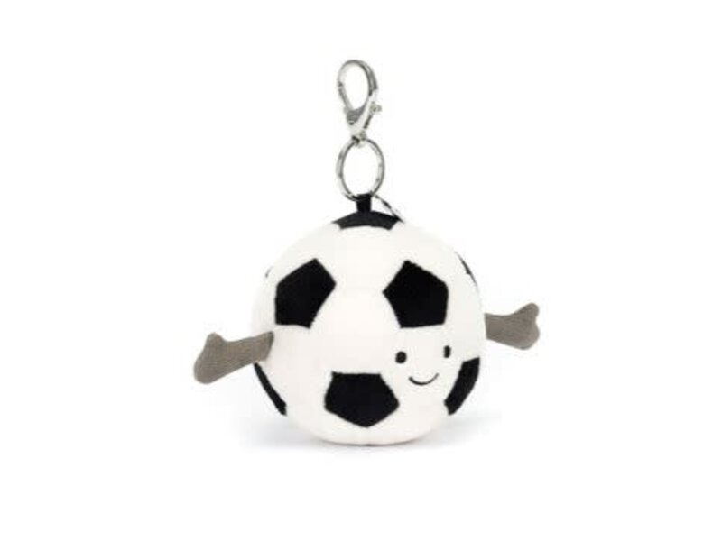 JellyCat Inc Amuseables Sports Soccer Bag Charm